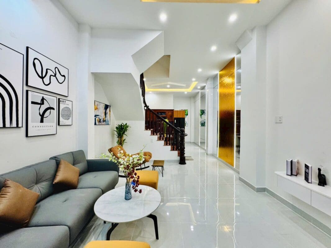 NHÀ ĐẸP HẺM XE HƠI THÔNG TRUNG TÂM P11 GÒ VẤP - ảnh 5