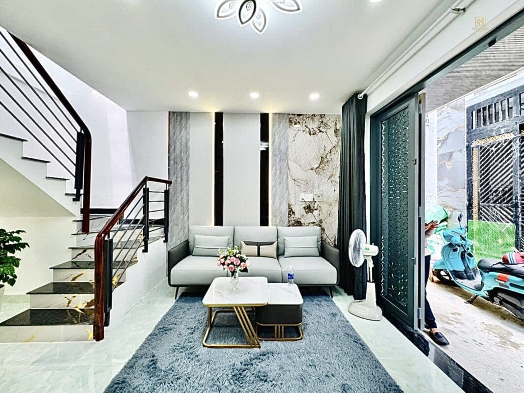 CHỈ 5 TỶ NHẸ SỞ HỮU NGAY NHÀ NGANG 5M2 HẺM 1 TRỤC GẦN EMART PHAN HUY ÍCH GÒ VẤP | 3 PN | 65m2 - ảnh 5