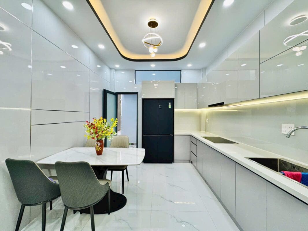 NHÀ ĐẸP HẺM XE HƠI 1 TRỤC CẠNH CHỢ GÒ VẤP. - ảnh 16