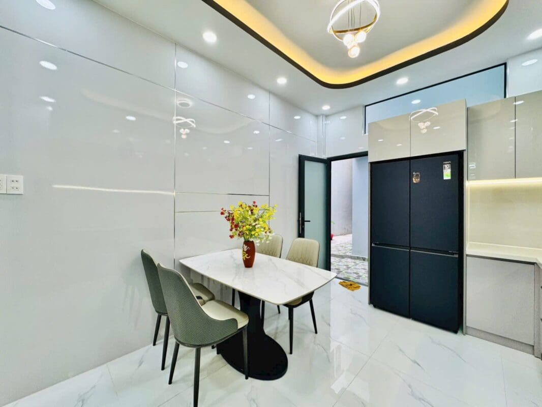 NHÀ ĐẸP HẺM XE HƠI 1 TRỤC CẠNH CHỢ GÒ VẤP. - ảnh 14