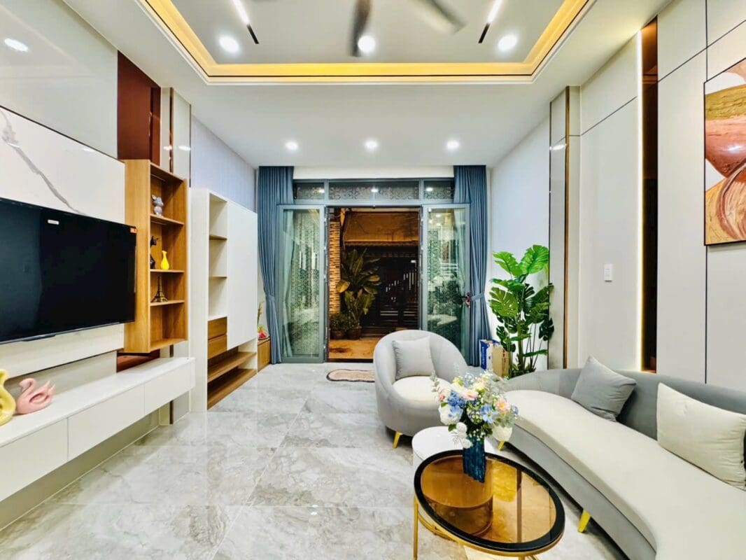 NHÀ ĐẸP HẺM XE HƠI GẦN CHỢ THẠCH ĐÀ GÒ VẤP. - ảnh 8