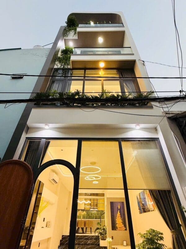 NHÀ ĐẸP HẺM XE HƠI GẦN CV LÀNG HOA GÒ VẤP. - ảnh 1