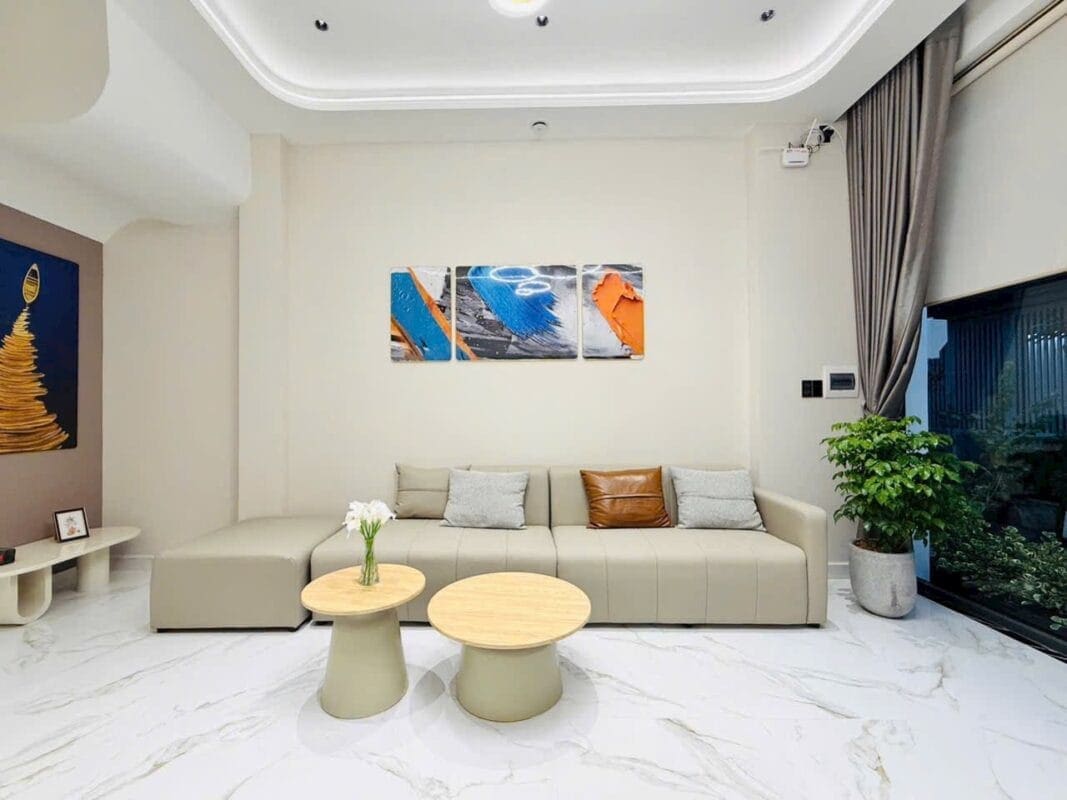 NHÀ ĐẸP HẺM XE HƠI GẦN CV LÀNG HOA GÒ VẤP. - ảnh 6