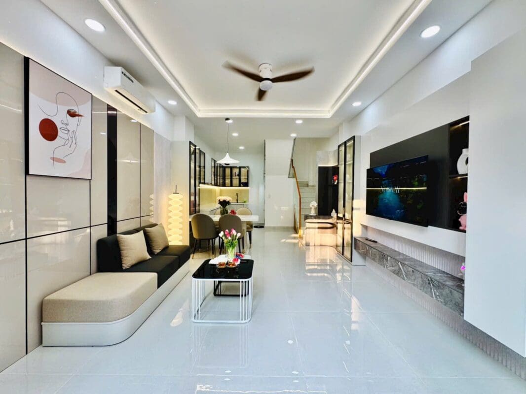 NHÀ ĐẸP XÂY MỚI TẠI NGUYỄN KIỆM GIÁP SÂN BAY TSN - ảnh 4