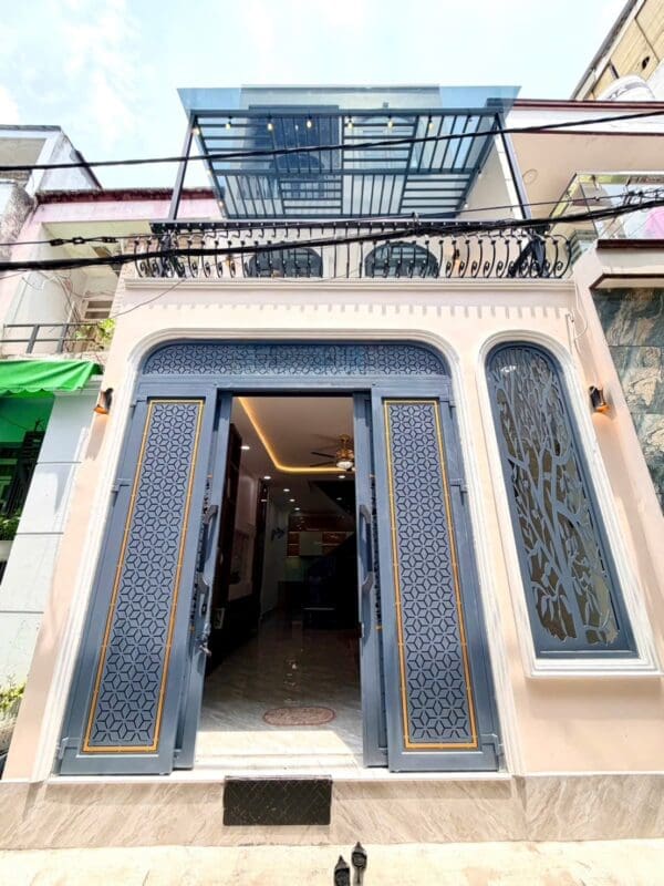 NHÀ 4PN • HẺM 2M 1 TRỤC • ĐƯỜNG SỐ 14 P8, GẦN CV LÀNG HOA - ảnh 1