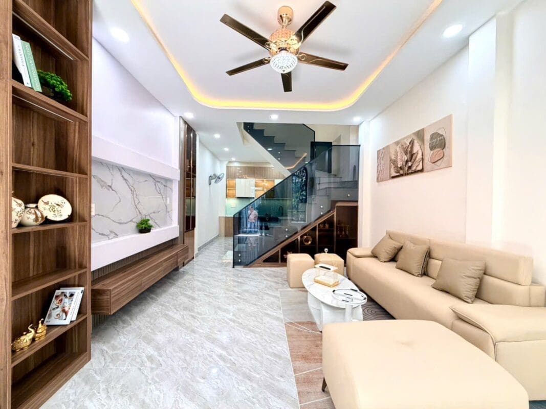 NHÀ 4PN • HẺM 2M 1 TRỤC • ĐƯỜNG SỐ 14 P8, GẦN CV LÀNG HOA - ảnh 5