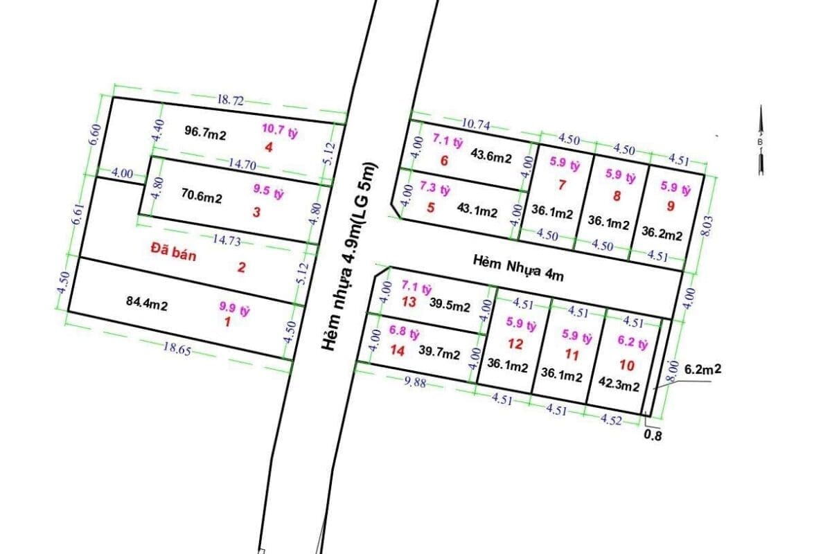 CHÀO BÁN ĐẤT VỊ TRÍ ĐẸP – F.0 CHO ACE KINH DOANH XÂY - ảnh 1
