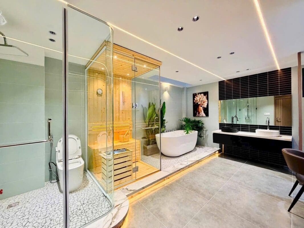 NHÀ PHỐ XÂY MỚI • GẦN CV LÀNG HOA P8 - ảnh 35
