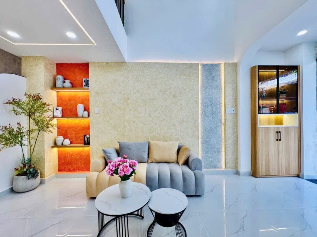 NHÀ PHỐ 5 LẦU 6PN(CÓ PN TRỆT) CHỈ 7.X TỶ• GẦN CV LÀNG HOA P9 - ảnh 5