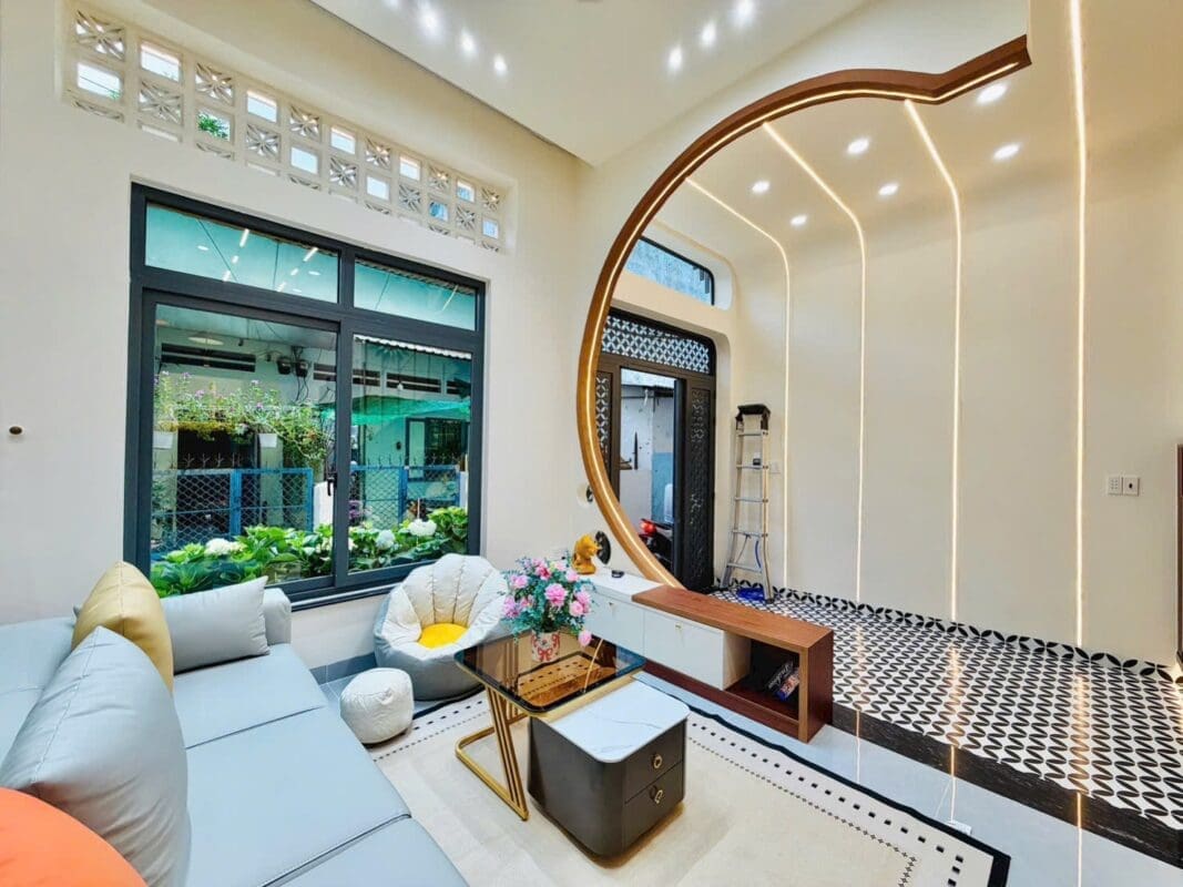 NHÀ PHỐ XINH 3 TẦNG CÓ PN TRỆT•BỀ NGANG GẦN 6M NHỈNH 5 TỶ GẦN CHỢ XÓM MỚI P13 - ảnh 6