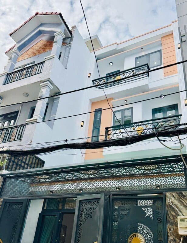 NHÀ PHỐ 4 TẦNG• 3PN•NHỈNH 5 TỶ – HẺM THÔNG BA GÁC• ĐƯỜNG QUANG TRUNG P14 GẦN EMART 2 - ảnh 2
