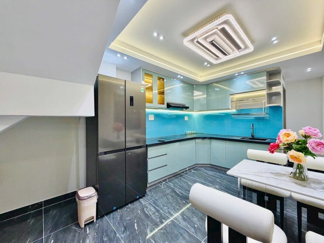 CĂN GÓC 2 MẶT THOÁNG 5 TẦNG GẦN BÊN CHỢ XÓM MỚI P16 GÒ VẤP - ảnh 11