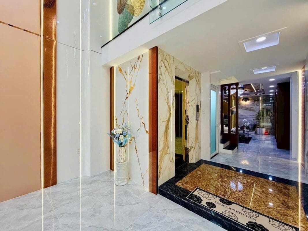 CẶP NHÀ TÂN CỔ ĐIỂN 6 TẦNG THANG MÁY• GẦN CV LÀNG HOA P9 GÒ VẤP - ảnh 3