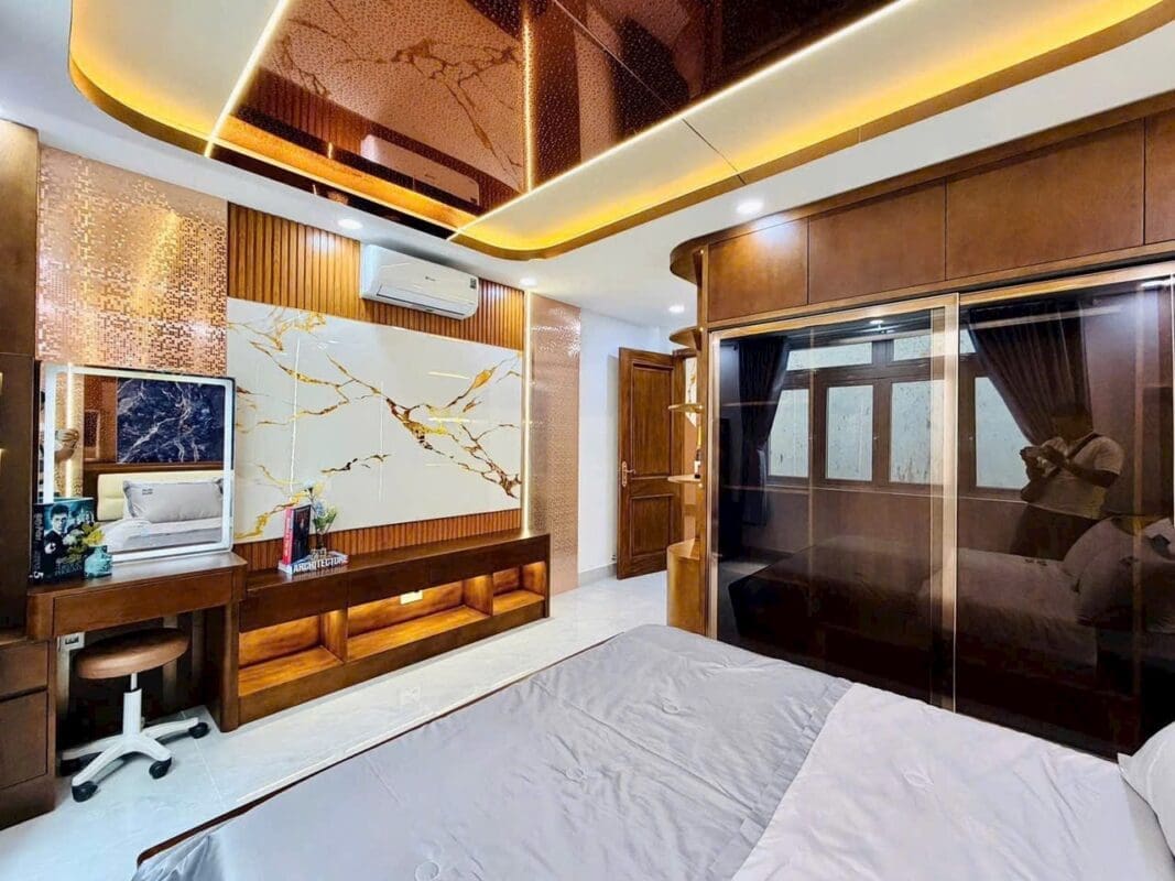 CẶP NHÀ TÂN CỔ ĐIỂN 6 TẦNG THANG MÁY• GẦN CV LÀNG HOA P9 GÒ VẤP - ảnh 17